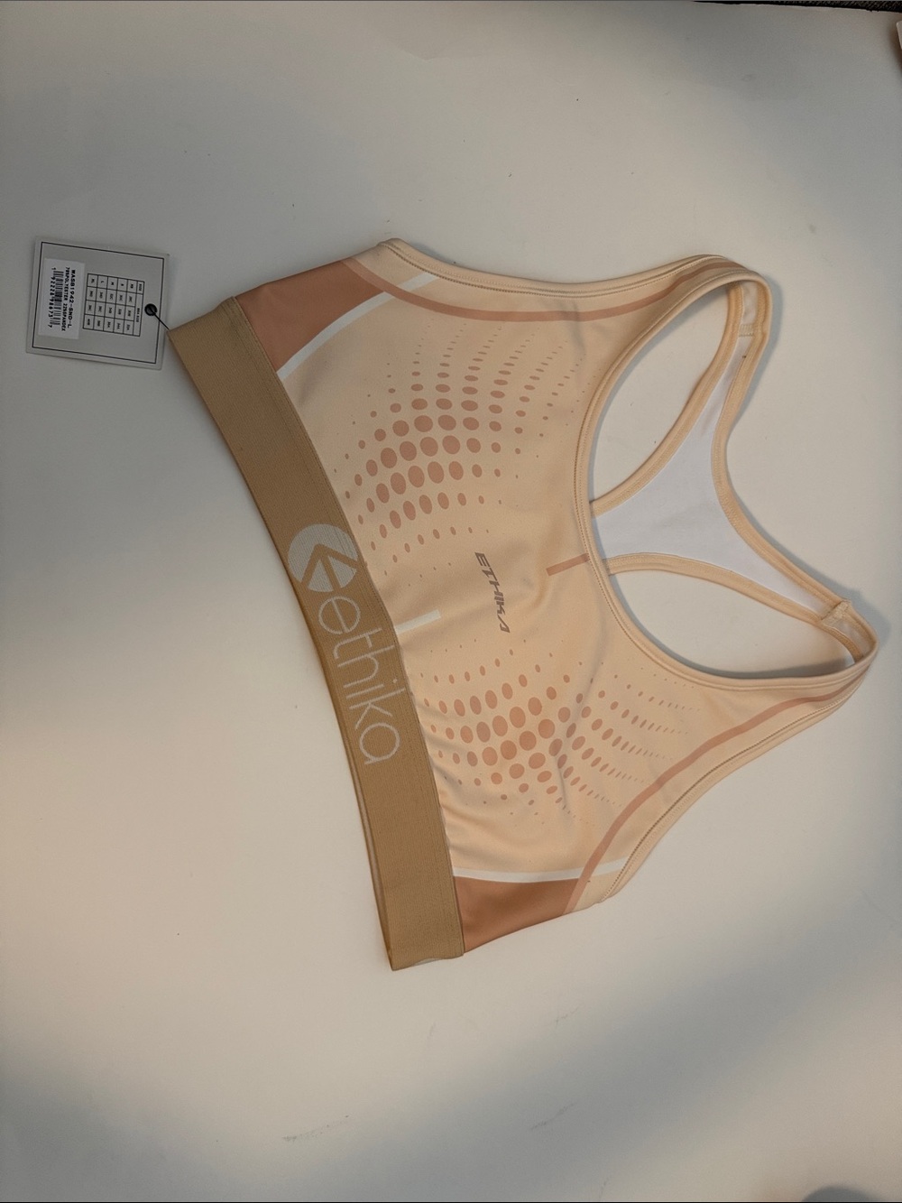 ETHIKA Subzero Performance Spirts Bra NWT Nude Size Large